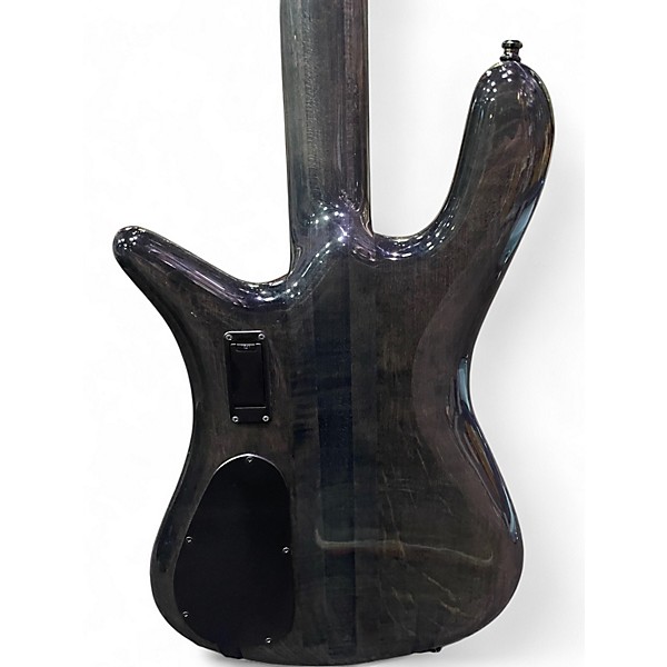 Used Spector Rudy Sarzo  Euro 4 Trans Black Electric Bass Guitar