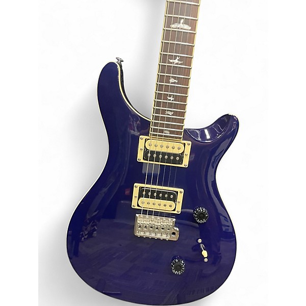 Used PRS SE Standard 24 Blue Solid Body Electric Guitar