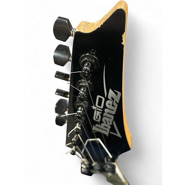 Used Ibanez GRG320FATKS Trans Black Solid Body Electric Guitar