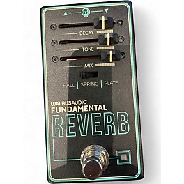 Used Walrus Audio  FUNDAMENTAL REVERB Effect Pedal