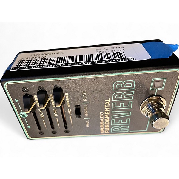 Used Walrus Audio FUNDAMENTAL REVERB Effect Pedal