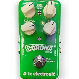 Used TC Electronic Corona Chorus Effect Pedal