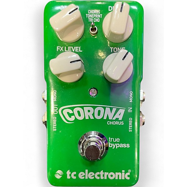 Used TC Electronic Corona Chorus Effect Pedal