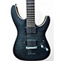 Used Schecter Guitar Research C1 Platinum Translucent Black Solid Body Electric Guitar thumbnail