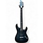 Used Schecter Guitar Research C1 Platinum Translucent Black Solid Body Electric Guitar