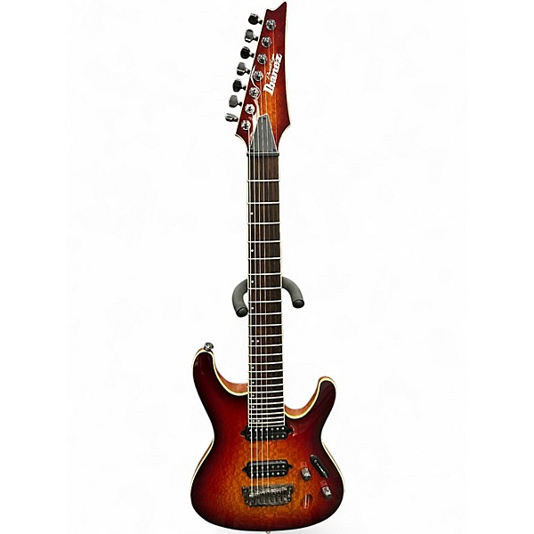 Used Ibanez S6527SKFX Amber Burst Solid Body Electric Guitar