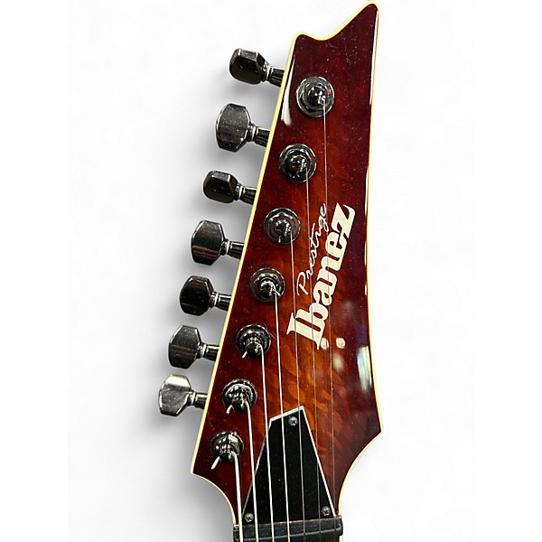 Used Ibanez S6527SKFX Amber Burst Solid Body Electric Guitar