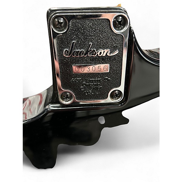 Used 1997 Jackson AT1T Black Solid Body Electric Guitar