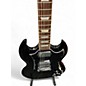 Used Gibson SG Standard Ebony Solid Body Electric Guitar thumbnail
