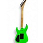 Used Jackson DK2XR Dinky Neon Green Solid Body Electric Guitar