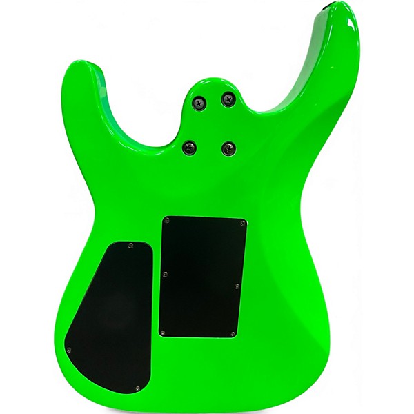 Used Jackson DK2XR Dinky Neon Green Solid Body Electric Guitar