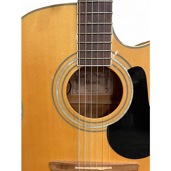 Used Alvarez AJ60SC Maple and spruce Acoustic Electric Guitar