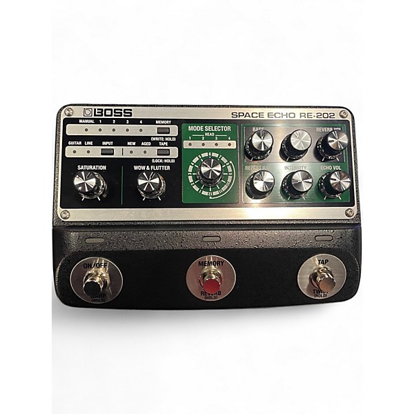 Used BOSS RE202 Effect Pedal