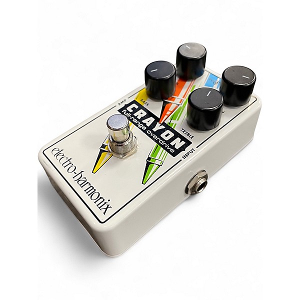 Used Electro-Harmonix Crayon Full Range Overdrive Effect Pedal