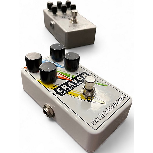 Used Electro-Harmonix Crayon Full Range Overdrive Effect Pedal