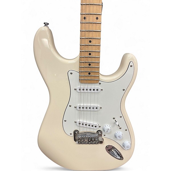 Used G&L Tribute Legacy Off White Solid Body Electric Guitar