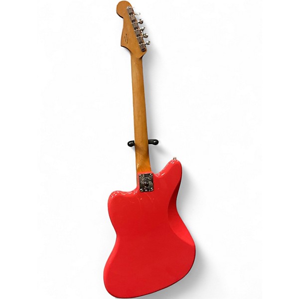 Used Fender 60th Anniversary Limited Edition Jazzmaster Fiesta Red Solid Body Electric Guitar