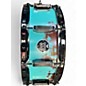 Used WFLIII Drums 14X5 maple snare Patina black Drum thumbnail