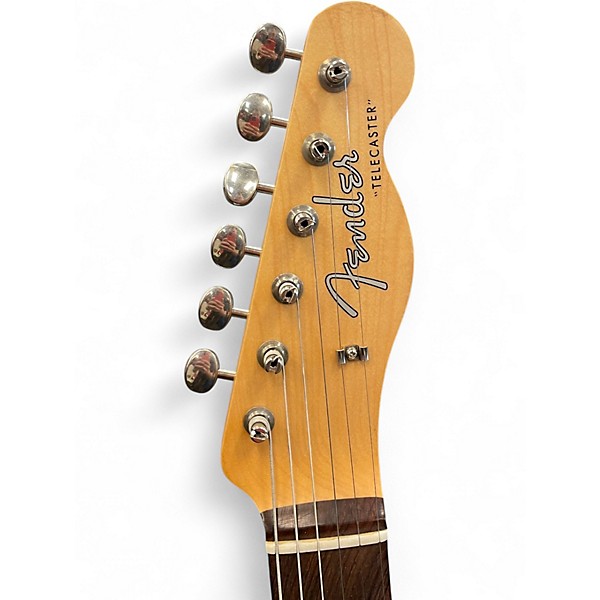 Used Fender Jimmy Page Dragon Art Telecaster Natural Solid Body Electric Guitar