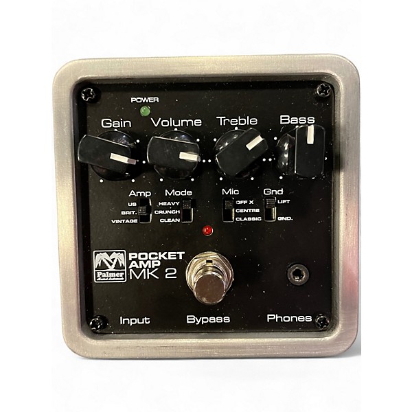 ギター Palmer Pocket Amp MK 2 Palmer PEPAMPMKII Pocket Amp – Motor City Guitar