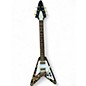 Used Epiphone JIMI HENDRIX LOVE DROPS FLYING V EBONY Solid Body Electric Guitar thumbnail