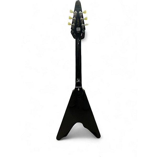 Used Epiphone JIMI HENDRIX LOVE DROPS FLYING V EBONY Solid Body Electric Guitar