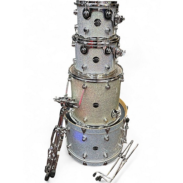 Used DW 4 Piece Performance Series DIAMOND NEBULA Drum Kit