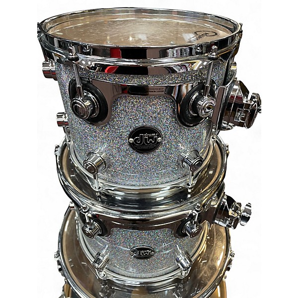 Used DW 4 Piece Performance Series DIAMOND NEBULA Drum Kit