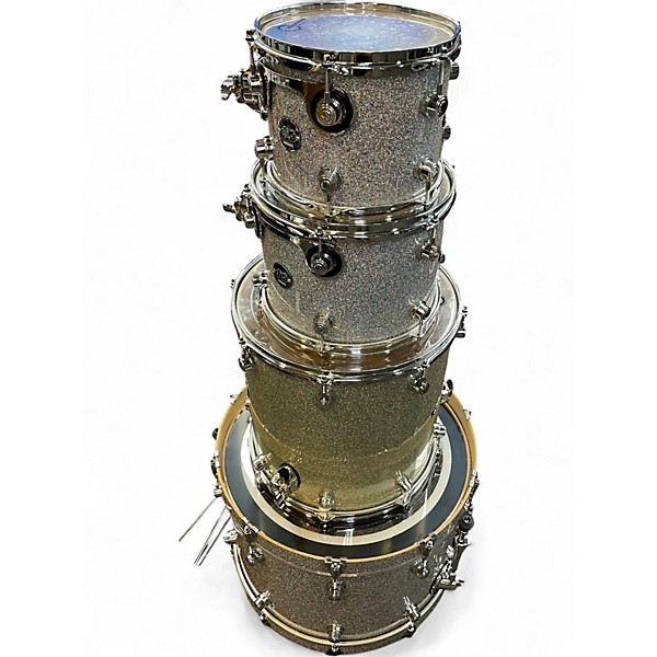 Used DW 4 Piece Performance Series DIAMOND NEBULA Drum Kit