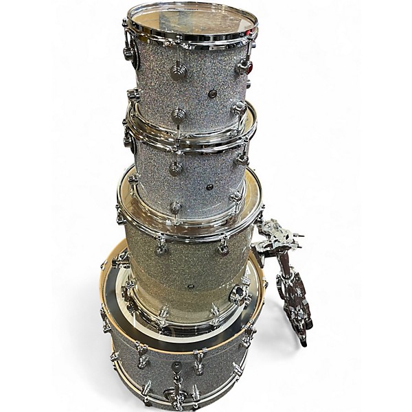 Used DW 4 Piece Performance Series DIAMOND NEBULA Drum Kit