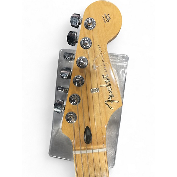 Used Fender Player Stratocaster HSS Plus Top Green Solid Body Electric Guitar