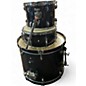 Used Ludwig 6 Piece BACKBEAT Black Drum Kit