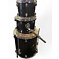 Used Ludwig 6 Piece BACKBEAT Black Drum Kit