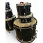 Used Ludwig 6 Piece BACKBEAT Black Drum Kit