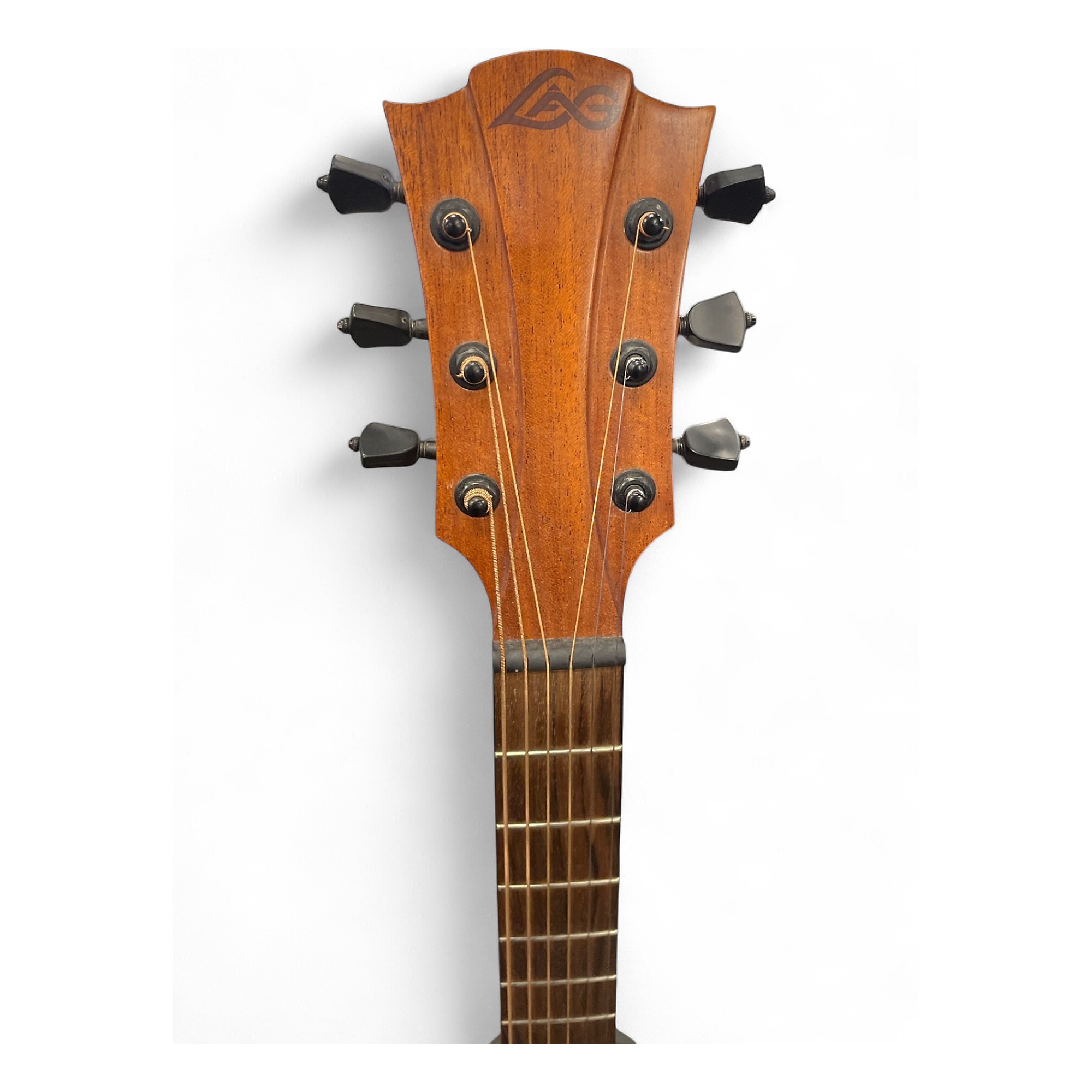 Used Lag Guitars T80 Natural Acoustic Guitar Natural