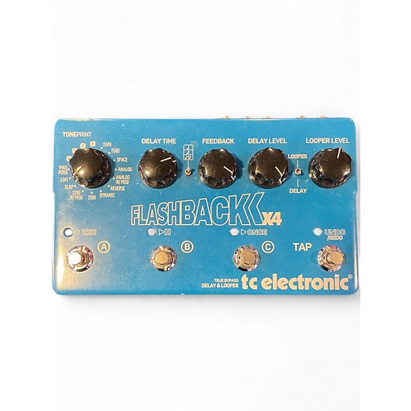 Used TC Electronic Flashback X4 Delay And Looper Effect Pedal