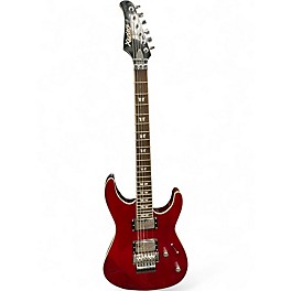 Used Xaviere Double Cut Red Solid Body Electric Guitar