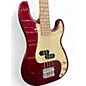 Used Dean Paramount Metallic Red Electric Bass Guitar thumbnail