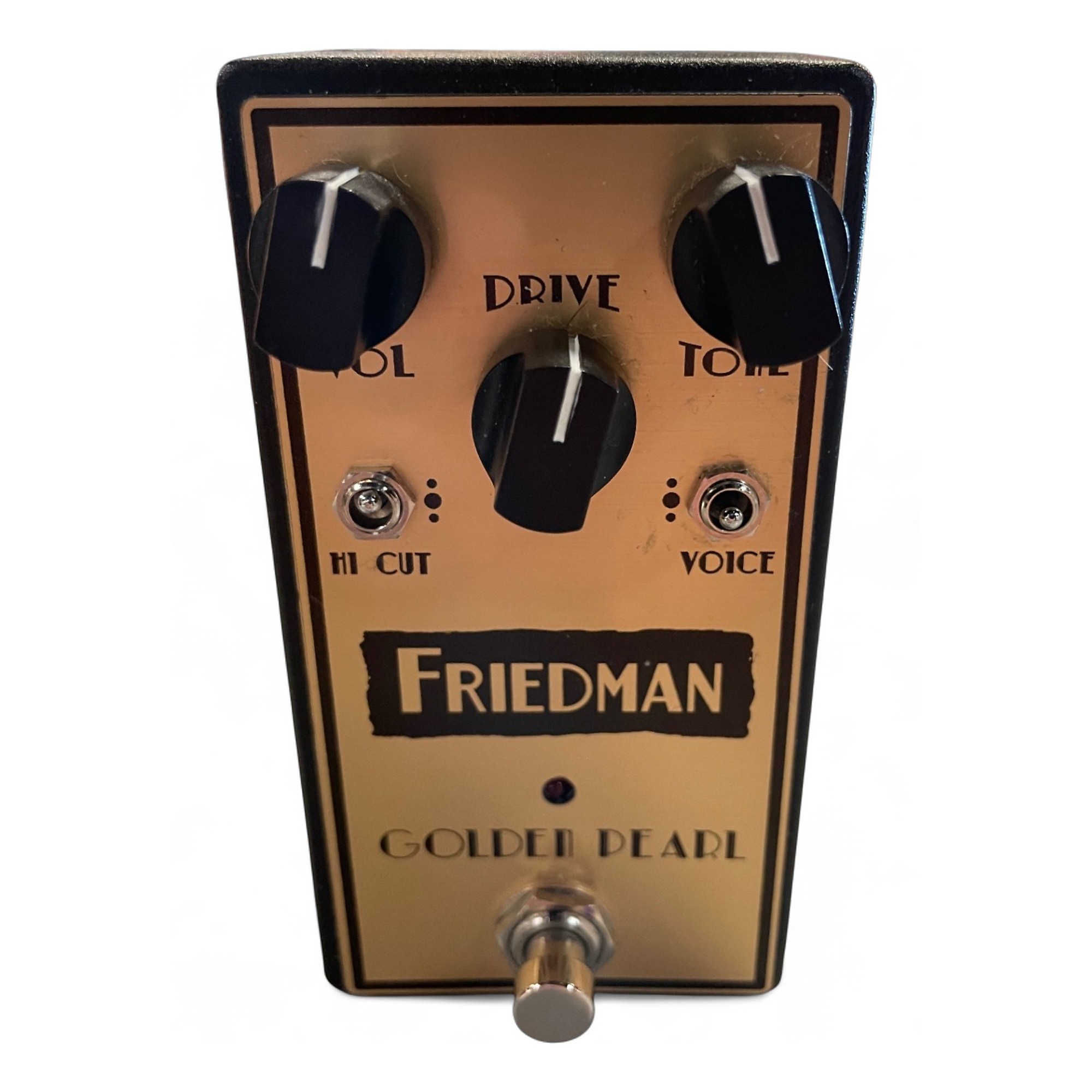 ギター Friedman GOLDEN-PEARL Friedman Golden Pearl Overdrive Pedal | Sweetwater