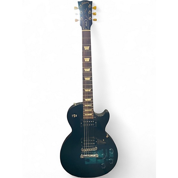 Used 2010 Gibson Les Paul Studio Faded Black Solid Body Electric Guitar