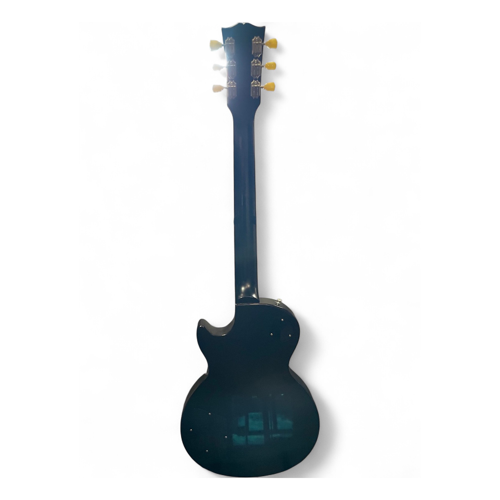 Used 2010 Gibson Les Paul Studio Faded Black Solid Body Electric