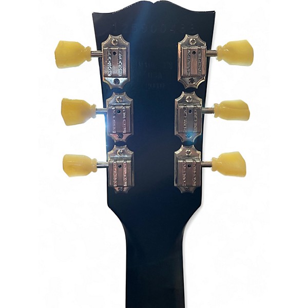 Used 2010 Gibson Les Paul Studio Faded Black Solid Body Electric Guitar