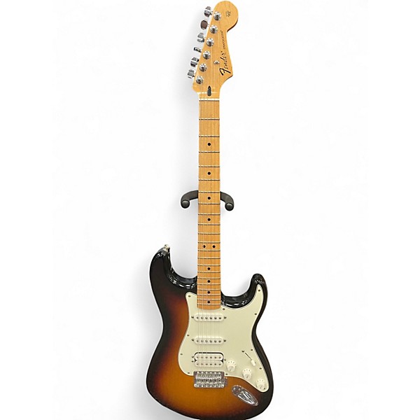 Used 2014 Fender Standard Stratocaster HSS Tobacco Sunburst Solid Body Electric Guitar