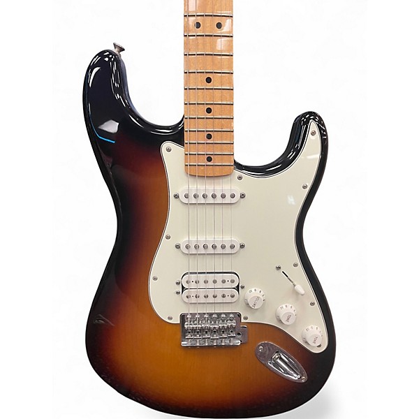 Used 2014 Fender Standard Stratocaster HSS Tobacco Sunburst Solid Body Electric Guitar