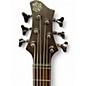 Used Ibanez BTB606 Transparent Gray Flat Electric Bass Guitar