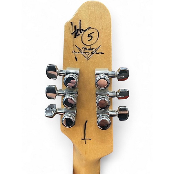 Used Fender John 5 Custom Shop Telecaster Black Solid Body Electric Guitar