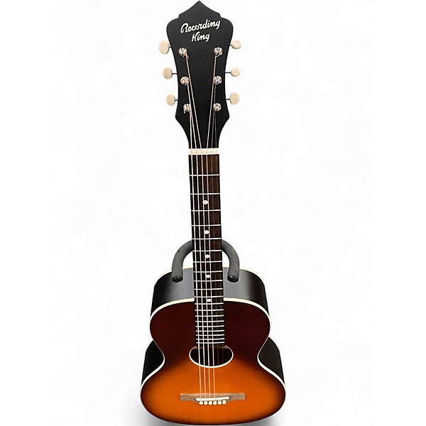 Used Recording King RPS9 TS 2 Tone Sunburst Acoustic Guitar