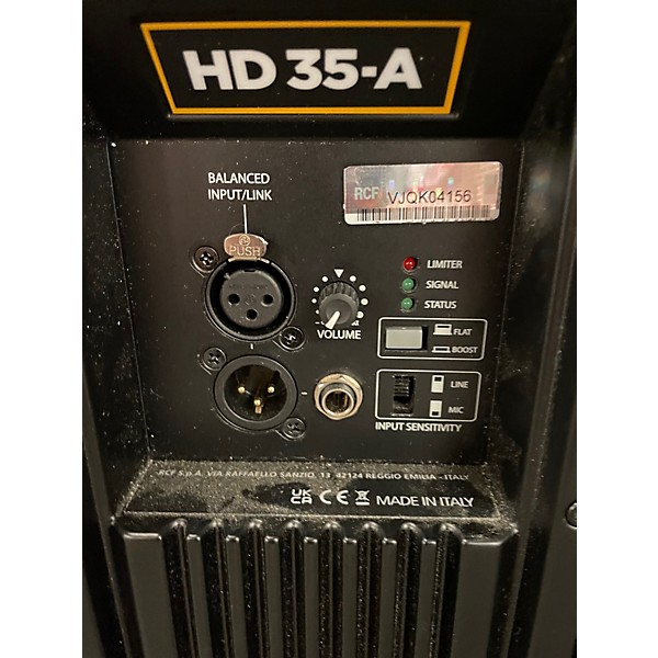 Used RCF HD35-A Powered Speaker