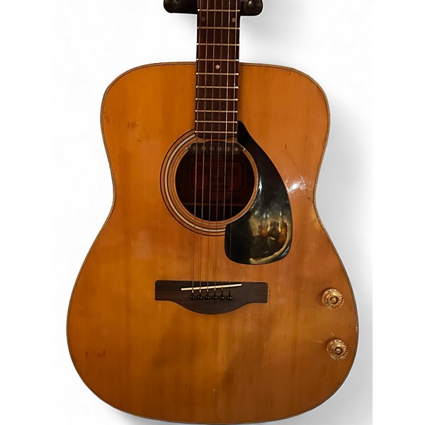 Used Yamaha FG180 Natural Acoustic Electric Guitar Natural