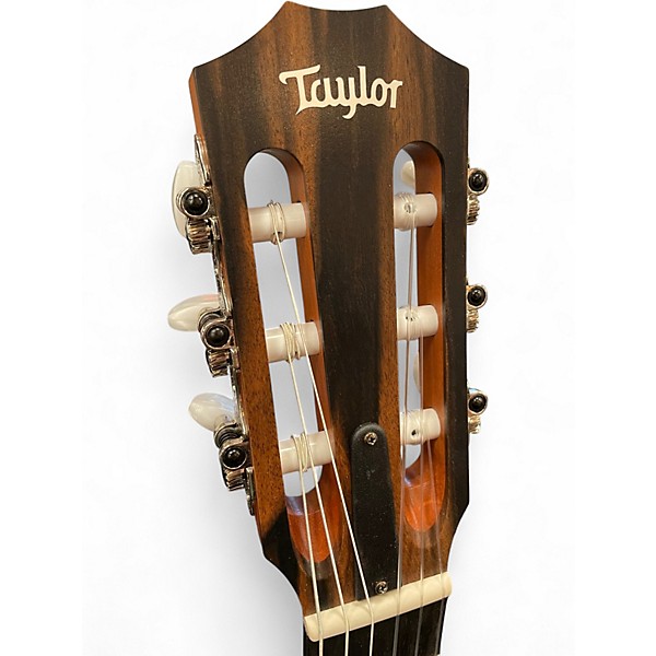 Used Taylor 214CEN Natural Classical Acoustic Electric Guitar